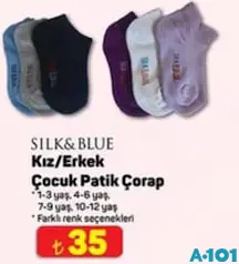 SİLK&BLUE KIZ/ERKEK ÇOCUK PATİK ÇORAP SİLK&BLUE KIZ/ERKEK ÇOCUK PATİK ÇORAP
